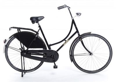 Aldo 28 inch omafiets classic glans zwart 61cm