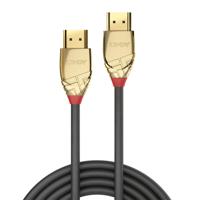 LINDY 37863 High Speed HDMI-kabel, 3 m goud, 3,0 m - thumbnail