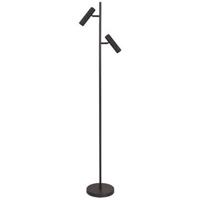 Freelight Vloerlamp Undici 2 lichts H 150 cm zwart - thumbnail