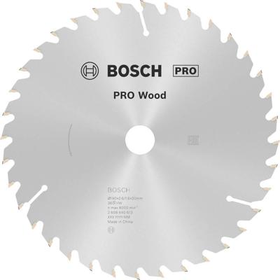 Bosch Accessoires Cirkelzaagblad Optiline Wood 190 x 20/16 x 2,6 mm, 36 1st - 2608640613