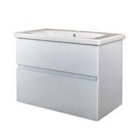 Best Design Badkamermeubel Quick-Greeploos 65x56x44 cm Onderkast + Wastafel Wit - thumbnail