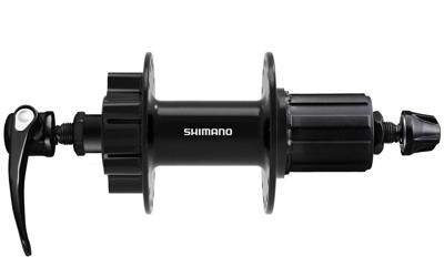 Shimano fh-qb400 8/9/10/11-speed 6-bolt rear hub