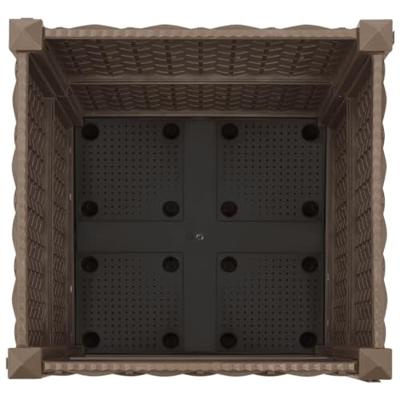 Plantenbak verhoogd 40x40x38 cm polypropyleen Plantenbak verhoogd 40x40x38 cm polypropyleen