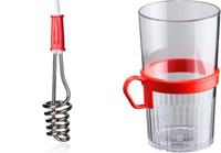 Wigo RTG305 Reisdompelaarmet Etui en Luran Beker 300W - thumbnail