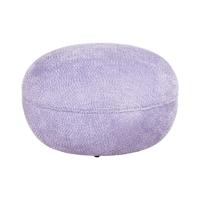 Richmond Poef 'Jace' Chenille, kleur Lavender - thumbnail