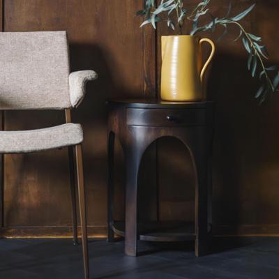 Dutchbone Bijzettafel/Nachtkastje 'Belvedere' Mangohout, 40 x 30cm