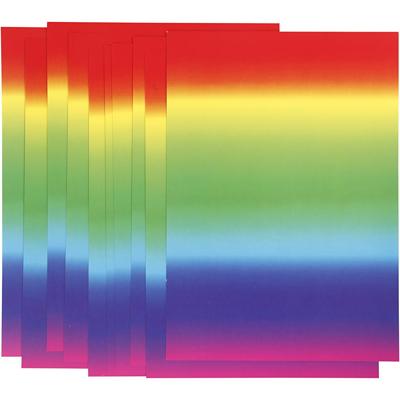Creativ Company Regenboogpapier a4 180gr, 10 vellen