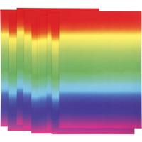 Creativ Company Regenboogpapier a4 180gr, 10 vellen - thumbnail