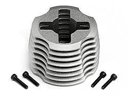 Cylinder head with screws