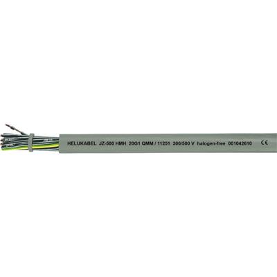HELU JZ-500 HMH Stuurstroomkabel 2 x 0.50 mm² Grijs 11201-1000 1000 m
