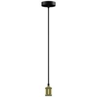 LightMe LM85091 LM85091 Hanglamp E27 Brons - thumbnail