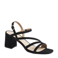 5th Avenue suède sandalettes zwart - thumbnail