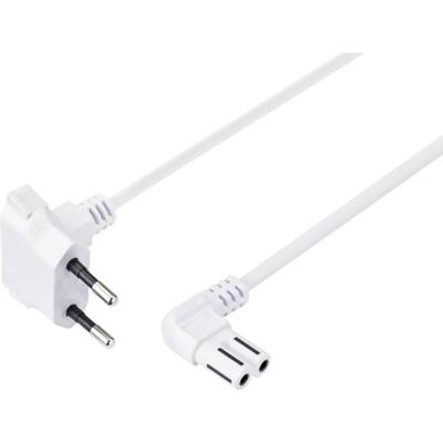 Sygonix SY-5043434 Stroom Netkabel Wit 1.50 m