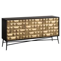 Richmond Dressoir 'Tetro' 160cm, kleur Goud - thumbnail