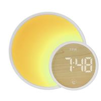 TFA Dostmann 60.2050.02 Wekker Kwarts Wit Alarmtijden 1 USB-aansluiting - thumbnail