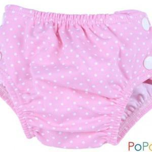 Popolini Zwemluier Dots Pink - Maat S (3-9 kilo) Popolini Zwemluier Dots Pink - Maat S (3-9 kilo)