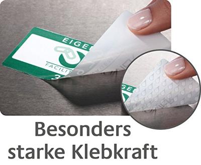 Avery-Zweckform L4715-20 Folie-etiketten 67.7 x 99.1 mm Polyester folie Wit 160 stuk(s) Permanent hechtend Laser (kleur), Laser (zwart/wit), Kopiëren (kleur),