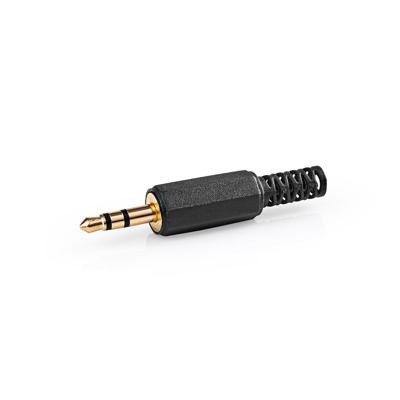 Nedis 3,5 mm Audioconnector | Male | Solderen | 4.0 mm | Goud / Zwart | 25 Stuks | 1 stuks - CAVC22900BKG CAVC22900BKG