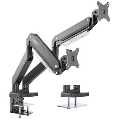 SpeaKa Professional SP-MM-830 Monitor-tafelbeugel 43,2 cm (17) - 88,9 cm (35) Gasdruktechniek, Geïntegreerd dockingstation