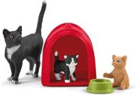 Schleich - Entertainment voor schattige katten - 42501 - thumbnail
