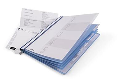 Durable Personeelsmap 2554 255406 Aantal onderverdelingen:5 Blauw 1 stuk(s)