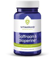 Vitakruid Saffraan 28 mg (Affron®) & Bioperine Capsules - thumbnail