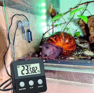 TFA Dostmann TERRACHECK 30.5044.01 Thermo- en hygrometer Zwart
