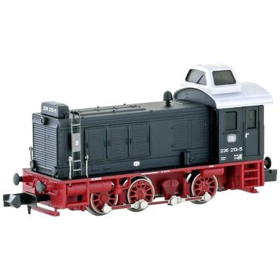 Hobbytrain H28251 N diesellocomotief BR 236 met dakkanzel van de DB Hobbytrain H28251 N diesellocomotief BR 236 met dakkanzel van de DB