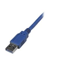Garantieverlengkabel USB 3.0 type A/type A (m/F, 1,8 m) 1,8 m blauw - thumbnail