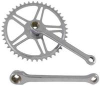 VWP Crankstel Vinty 44T 170 mm Zilver voor Vierkante As - thumbnail
