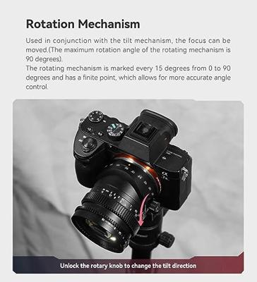 TTartisan Tilt 50mm F1.4 voor MFT mount zwart - thumbnail