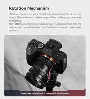 TTartisan Tilt 50mm F1.4 voor MFT mount zwart - thumbnail