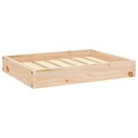 vidaXL Hondenmand 61,5x49x9 cm massief grenenhout, hondenbed, houten hondenbed, hondenmeubels, dierenbed, hondenmeubel, hondenmeubelen - thumbnail