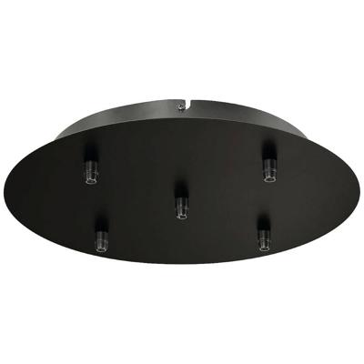 FITU vijfvoudig rozet zwart plafond FITU vijfvoudig rozet zwart plafond