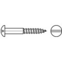 TOOLCRAFT TO-5446776 Bolkop houtschroeven 6 mm 60 mm Sleuf DIN 96 Messing 100 stuk(s) - thumbnail