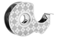 Scotch duurzame dispenser uit RVS, met 2 rolletjes Scotch Magic Tape ft 19 mm x 13,9 m - thumbnail