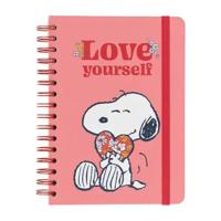 A5 Snoopy Love Yourself Notitieboek - thumbnail