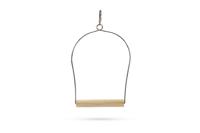 Chromen schommel voor agaporniden - thumbnail