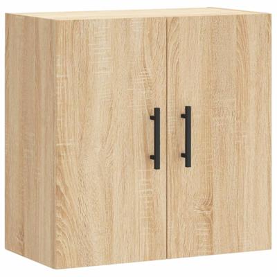 Wandkast 60x31x60 cm bewerkt hout sonoma eikenkleurig