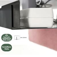 Kabelgoot brasq verstelbaar 75-150cm ct100 zwart - thumbnail