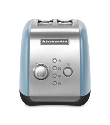 KitchenAid 5KMT221 broodrooster 2 snede(n) Blauw, Roestvrijstaal 1100 W