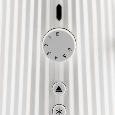 Alessi Broodrooster Plissé - 6 standen - Wit - Michele de Lucchi - MDL08 W