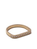AS29 18kt yellow gold Mini Charm diamond ring - thumbnail