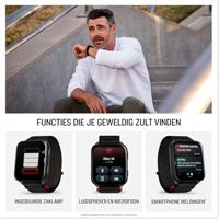 Garmin Venu X1 GPS-smartwatch, helder 2-inch AMOLED-scherm, LED-zaklamp, Lichtgewicht, Ultra dunne horlogebehuizing van 8 mm, Tot wel 8 dagen in smartwatch-modus, ComfortFit nylon bandje, Moss - thumbnail