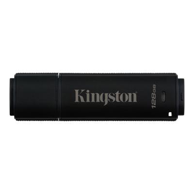 DataTraveler 4000 G2 Management Ready - USB-flashstation - gecodeerd - 128 GB - USB 3.0 - FIPS 140-2 Level 3 - TAA Compliant DataTraveler 4000 G2 Management Ready - USB-flashstation - gecodeerd - 128 GB - USB 3.0 - FIPS 140-2 Level 3 - TAA Compliant