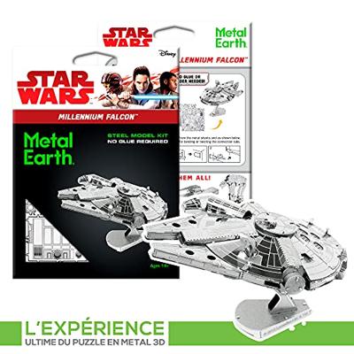 Eureka metal earth star wars millennium falcon