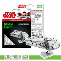 Metal Earth Star Wars Millenium Falcon Metalen bouwpakket - thumbnail