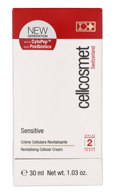 Cellcosmet Sensitive Revitalising Cellular Cream 30ml Vochtinbrengende crème Cellcosmet Sensitive Revitalising Cellular Cream 30ml Vochtinbrengende crème