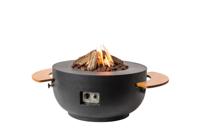 Happy Cocooning: Houten Side Table voor Cone & Bowl met 2 poeder coated/rubber steunen - 2 stuks - thumbnail