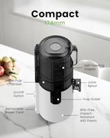 Hurom - Slow-Juicer - H70ST-BES02WH - Wit - Slowjuicer | Juicer | Groenten en Fruitpers - thumbnail